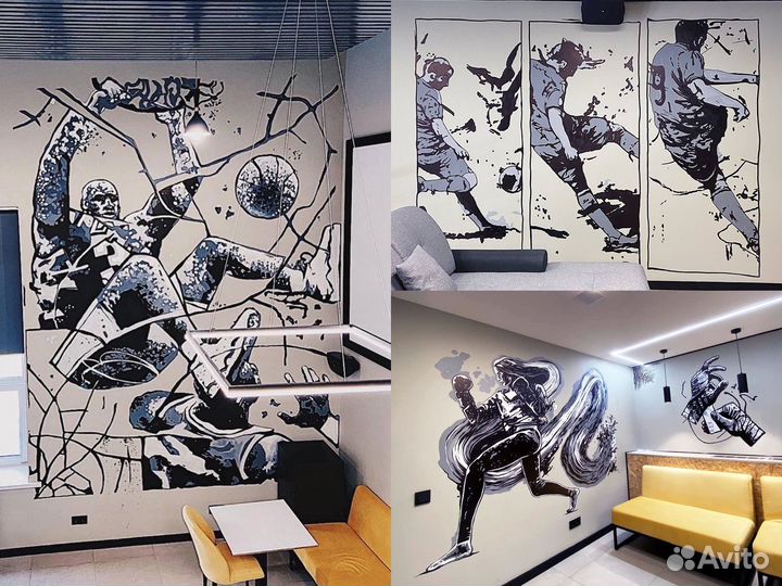 Художественное оформление / роспись стен