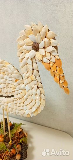 Осенняя поделка из природных материалов 