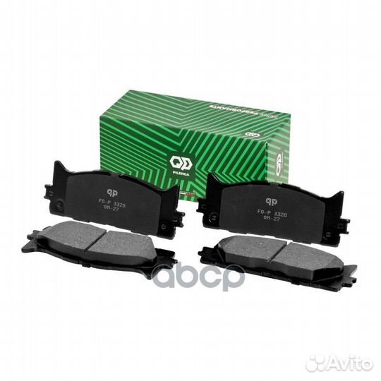 Pilenga Колодки тормозные дисковые передние toyota