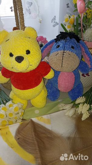 Вязаные игрушки ручной работы