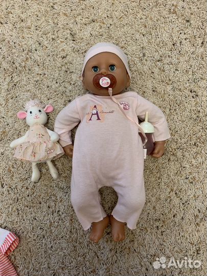 Кукла baby annabell с овечкой