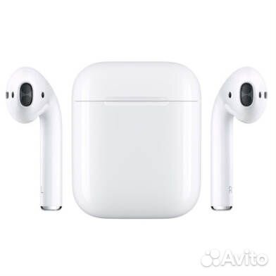 Airpods 2 оригинал новые гарантия год