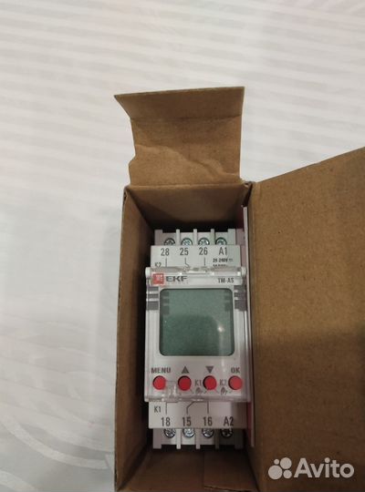 Таймер электронный астрон. двухканальный TM-аs EKF