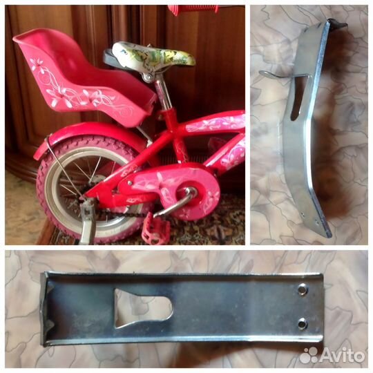 Сиденье. Крепление багажника д/куклы. Велосумка