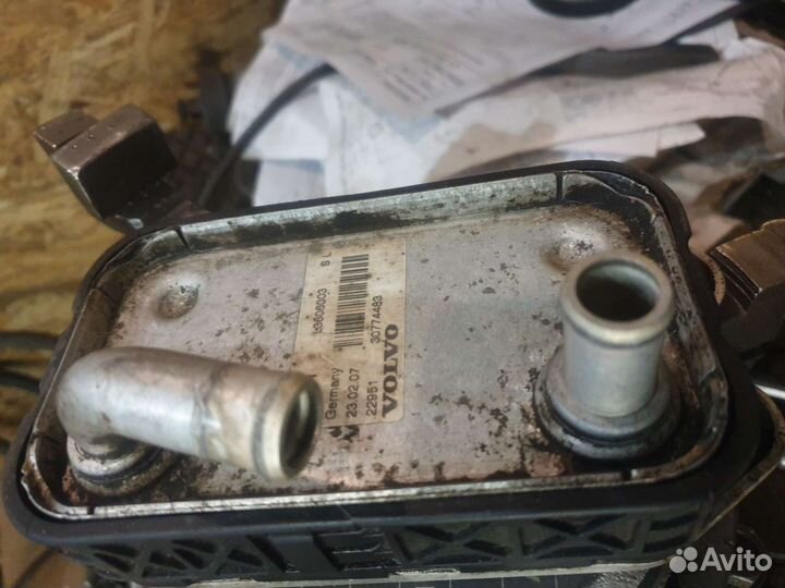 Теплообменник маслохладитель volvo ford
