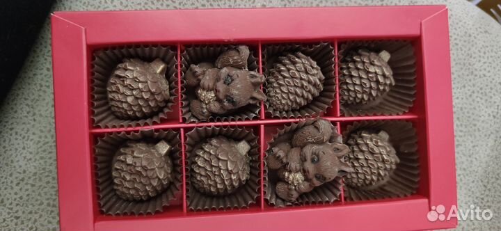 Шоколадные конфеты ручной работы
