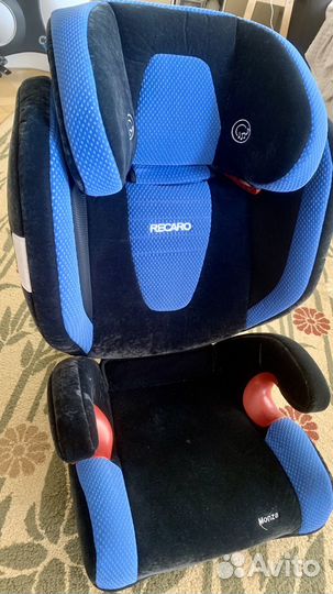 Детское автокресло recaro Monza 15 до 36кг