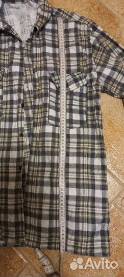 Рубашка в клетку 50-52