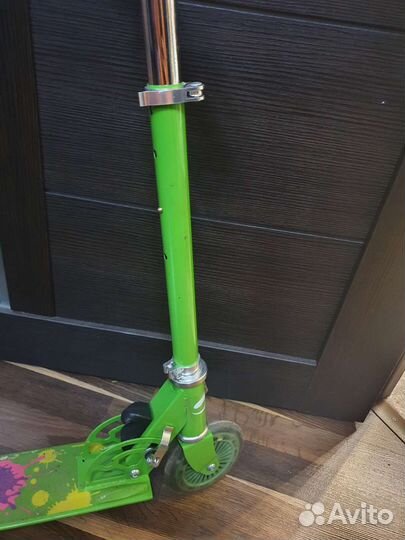 Самокат детский двухколесный бу