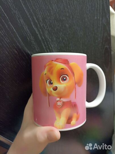 Кружка щенячий патруль скай