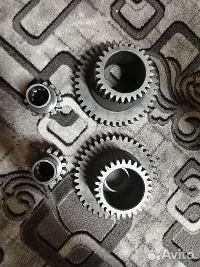 Шестерня на балочный мост бортовой на мтз 1221