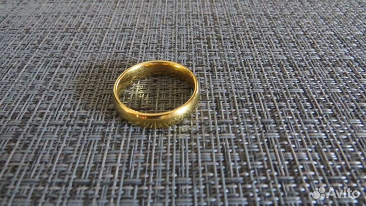 Кольцо обручальное (вольфрам)