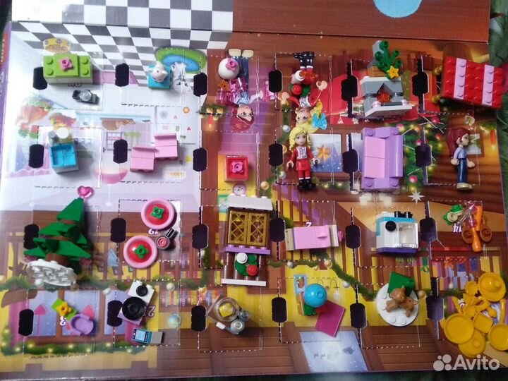 Lego Friends 41040 новогодний календарь 2014 б/у