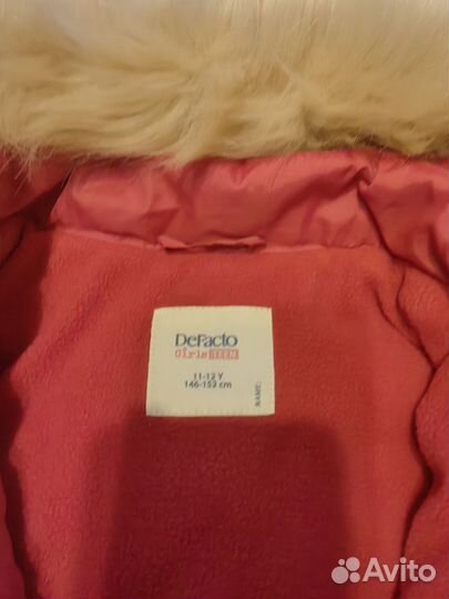 Куртка зимняя для девочки 146 -152