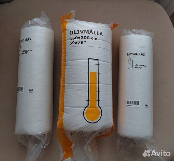 Одеяло Мюскгрэс, оливмалла