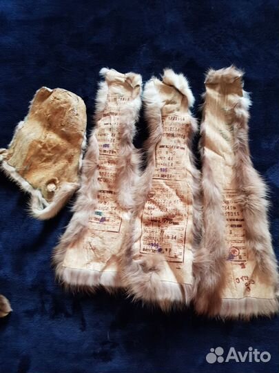 Шкуры куницы,1988г,фабричные,редкость