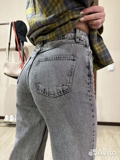 Джинсы lime 36 серые