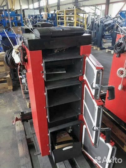 Угольный котел с бункером sztoker 15кВт