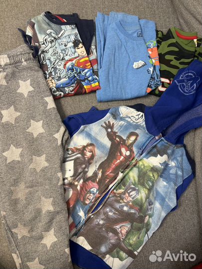 Пакет одежды на мальчика рост 116-122 (5-7 лет)