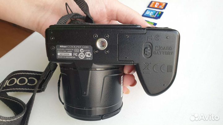 Фотоаппарат NIikon coolpix L120