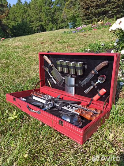 Шашлычный набор в кейсе *Кизляр 2*