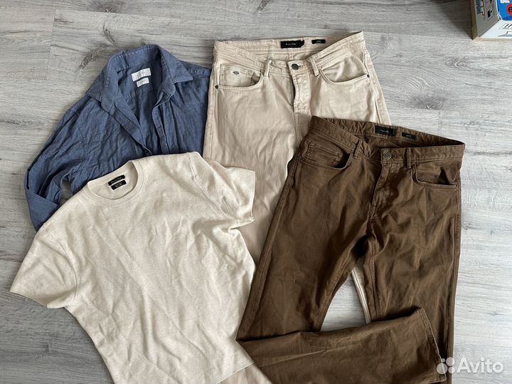 Одежда пакетом massimo dutti мужская S