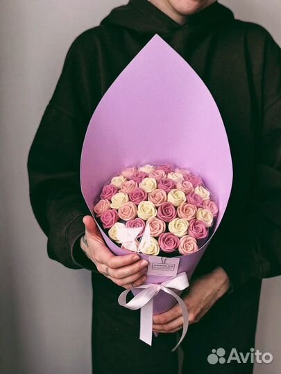 Шоколадные розы, шоколадный букет