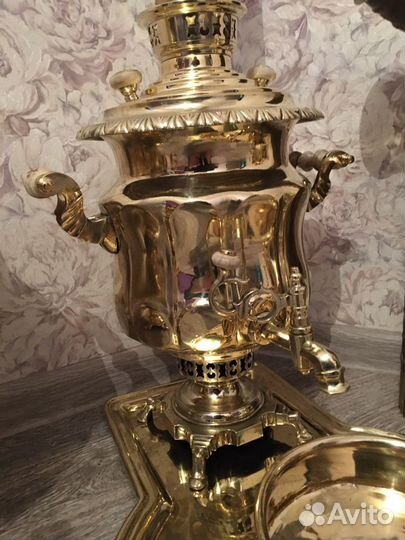 Дровяные угольные жаровые самовары