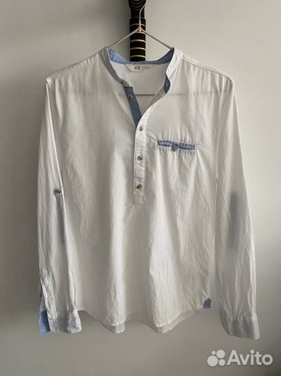 Рубашка zara на мальчика 164