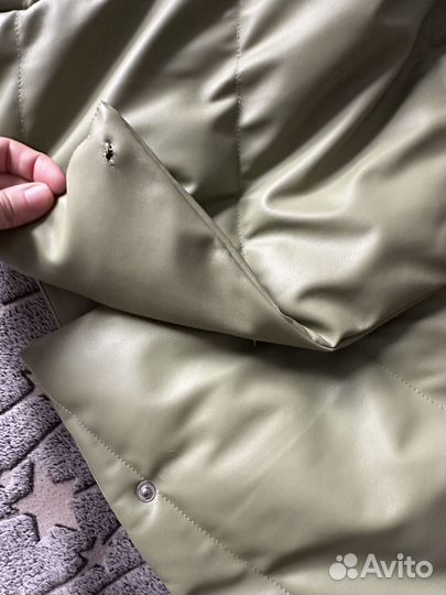 Куртка из экокожи