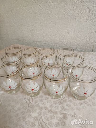 Стаканы для вина, сока, воды