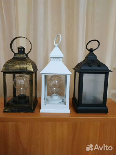Декоративный фонарь (светильник, ночник) новый