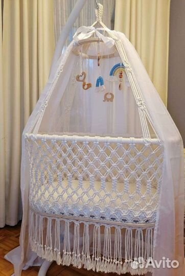 Люлька с балдахином