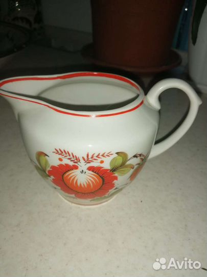 Молочник сливочник гфз (винтаж)