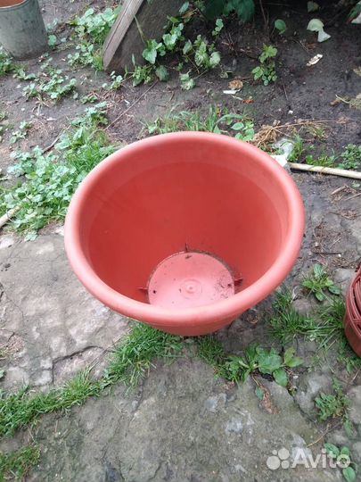 Горшки для цветов пластиковые