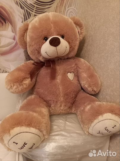 Плюшевый медведь новый люкс