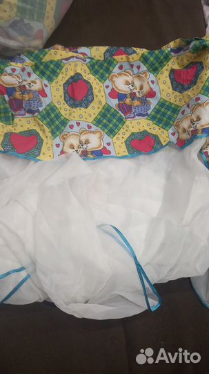 Детское одеяло новое+ балдахин новый