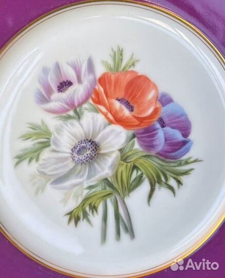 Тарелка Франция 19 век