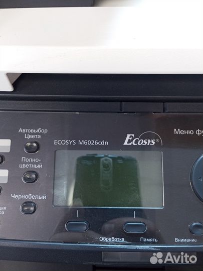 Мфу лазерный цветной Kyocera M6526cdn