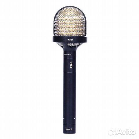 Микрофон Октава мк-104 (черный, в картонной коробк