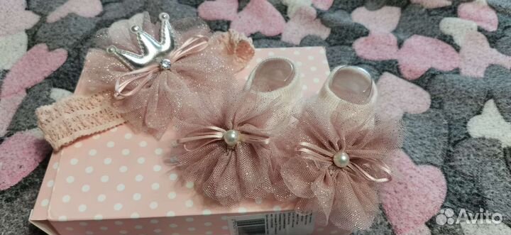 Пинетки и повязка