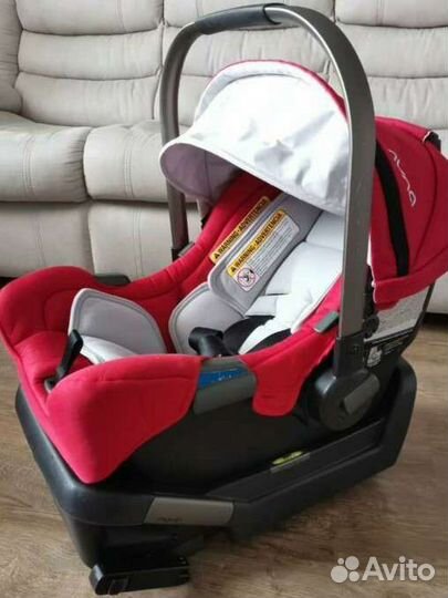 Автолюлька nuna pipa с базой isofix