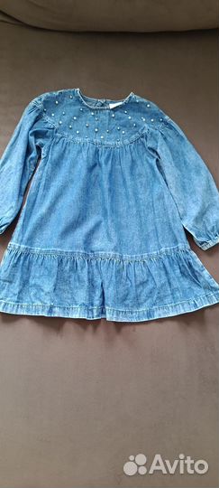 Джинсовое платье для девочки