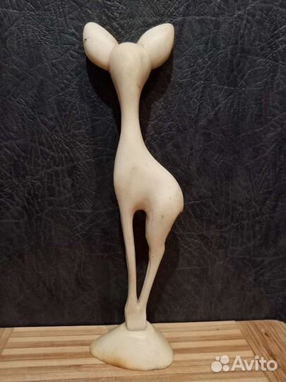 Олень на пьедестале винтаж СССР