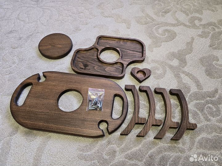 Винный столик менажница