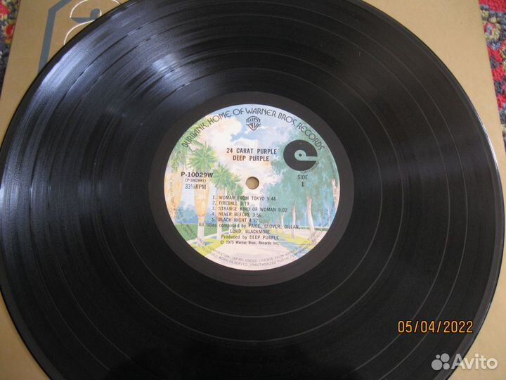Винил Deep Purple 24 carat