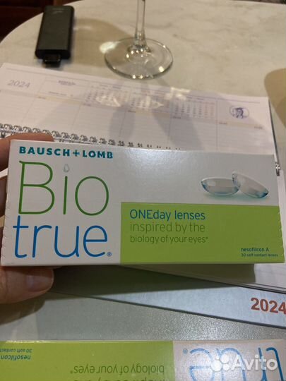 Линзы контактные