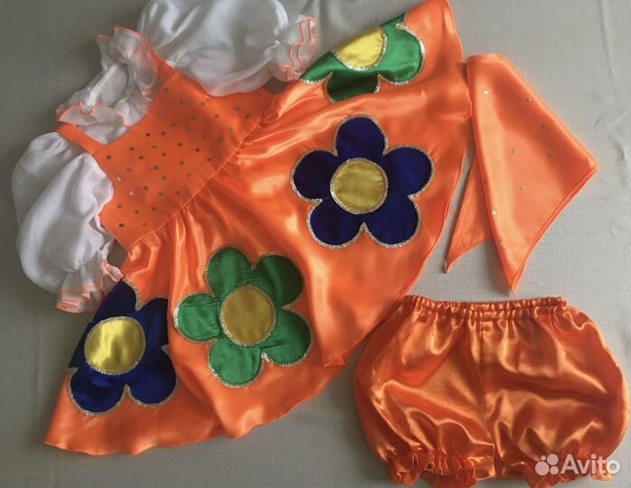 Костюм для девочки матрешка