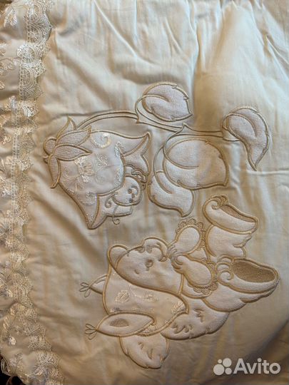 Детская кроватка с балдахином премиум класса