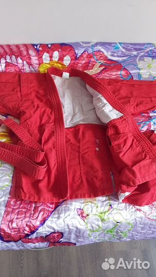 Форма для самбо детская 134 140